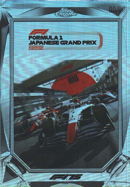2025 Topps Chrome Formula 1 Diamond Drives Formula 1 Japanese Grand Prix 2024 #F175-3