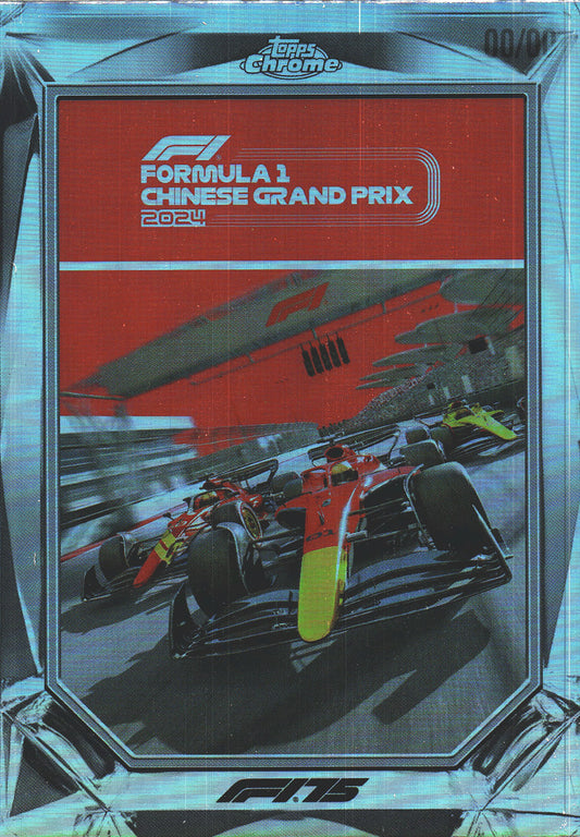 2025 Topps Chrome Formula 1 Diamond Drives Formula 1 Chinese Grand Prix 2024 #F175-6