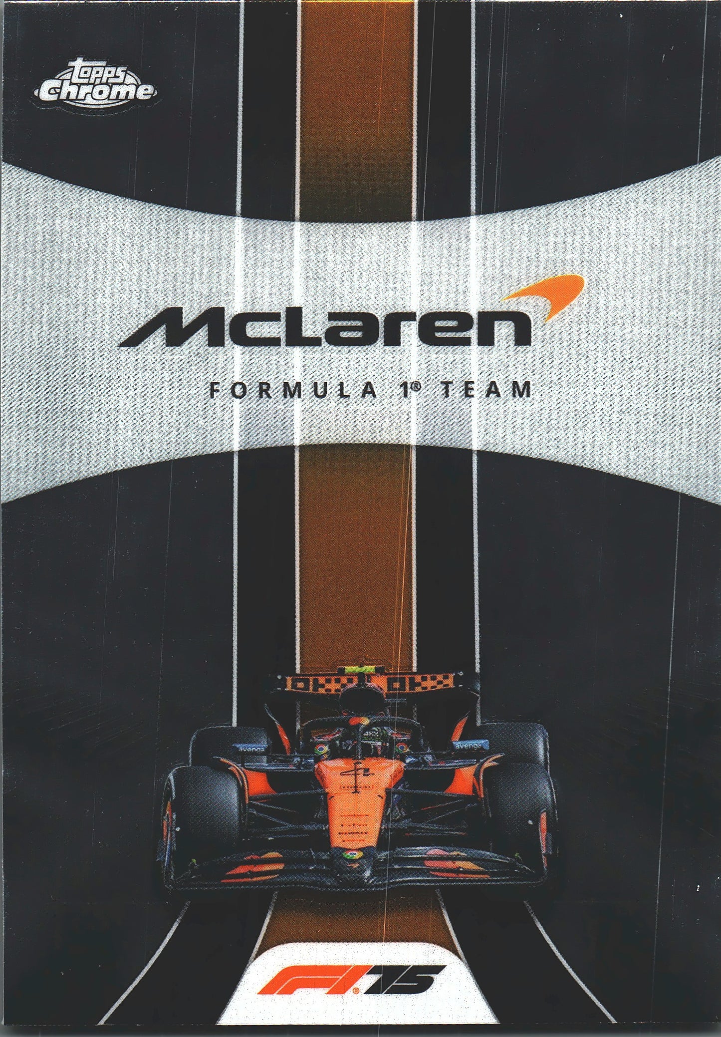 2025 Topps Chrome Formula 1 McLaren Formula 1 Team LOGO #176 McLaren