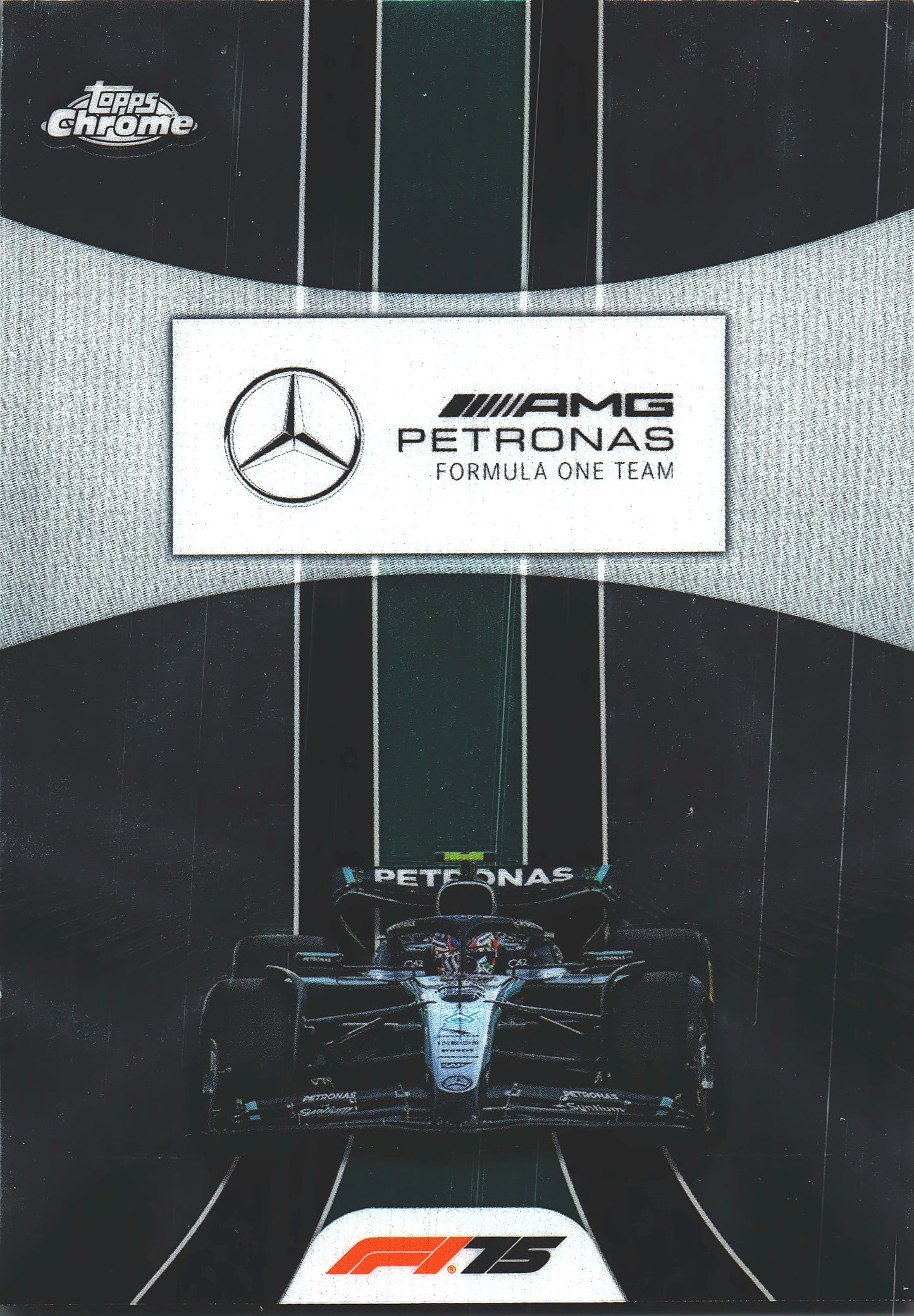 2025 Topps Chrome Formula 1 Mercedes-AMG Petronas Formula One Team LOGO #177 Mercedes