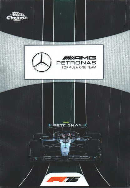 2025 Topps Chrome Formula 1 Mercedes-AMG Petronas Formula One Team LOGO #177 Mercedes