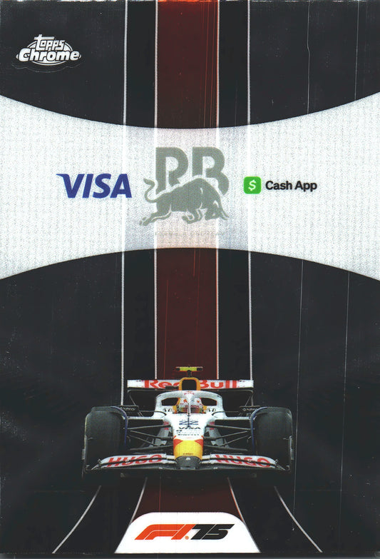 2025 Topps Chrome Formula 1 Visa Cash App RB Formula One LOGO #179 Visa Cash App RB
