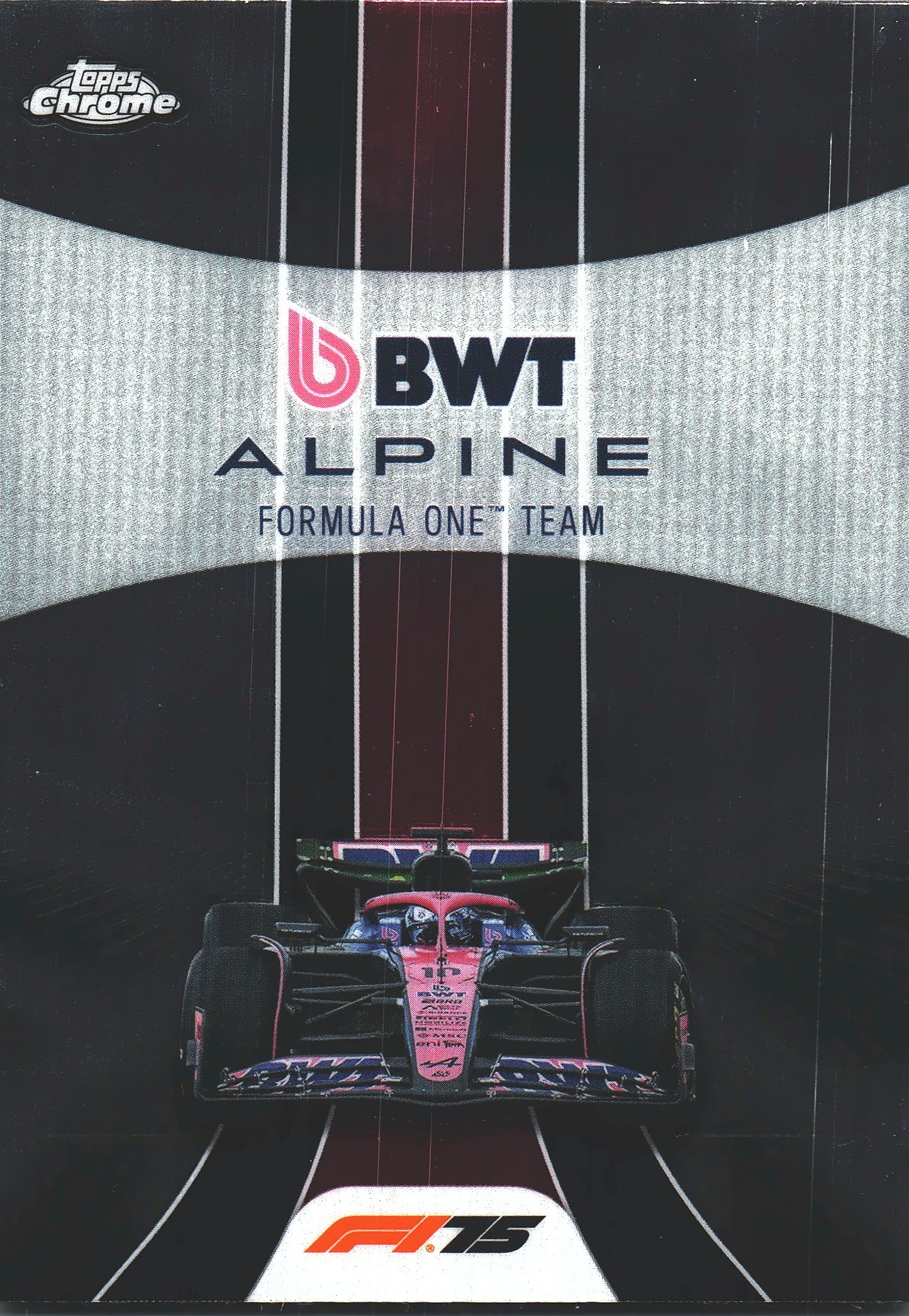 2025 Topps Chrome Formula 1 BWT Alpine Formula One Team LOGO #181 Alpine