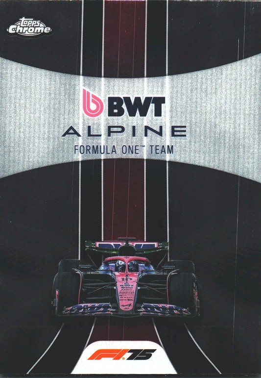 2025 Topps Chrome Formula 1 BWT Alpine Formula One Team LOGO #181 Alpine