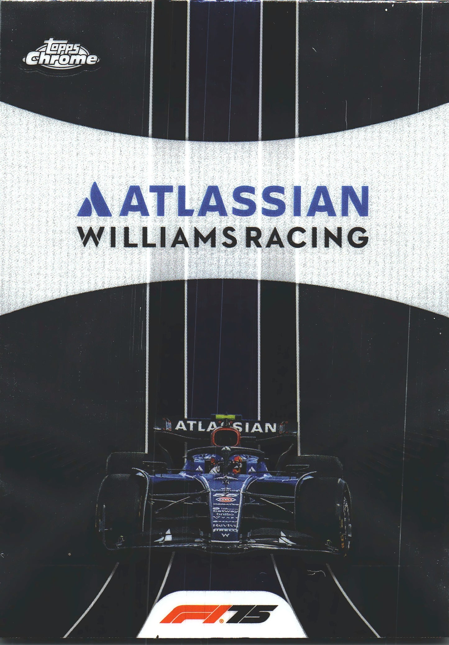 2025 Topps Chrome Formula 1 Atlassian Williams Racing LOGO #182 Williams