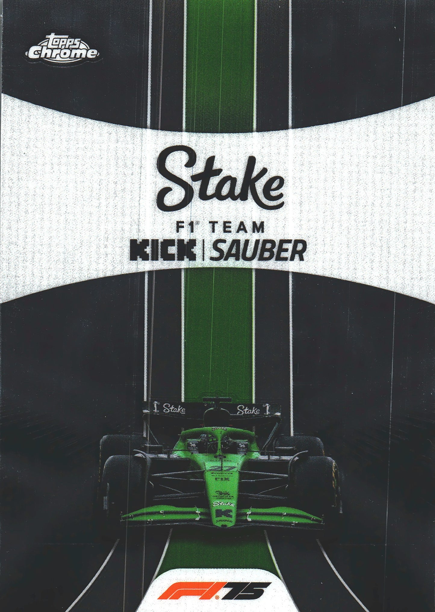 2025 Topps Chrome Formula 1 Stake F1 Team KICK Sauber LOGO #183 KICK Sauber