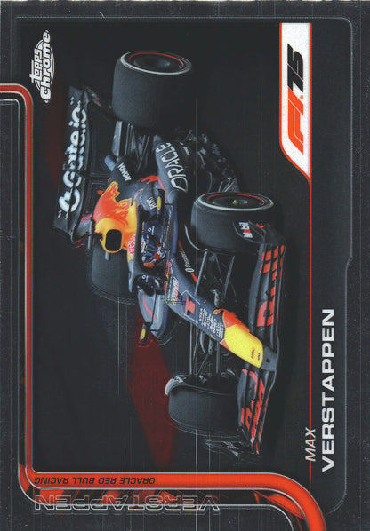 2025 Topps Chrome Formula 1 Max Verstappen CAR #73 Red Bull