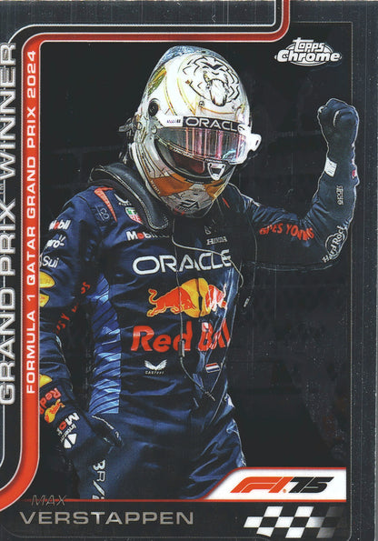 2025 Topps Chrome Formula 1 Max Verstappen GPW #115 Red Bull