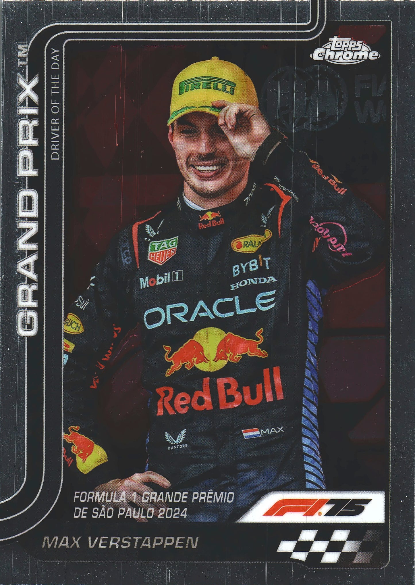 2025 Topps Chrome Formula 1 Max Verstappen DOD #142 Red Bull