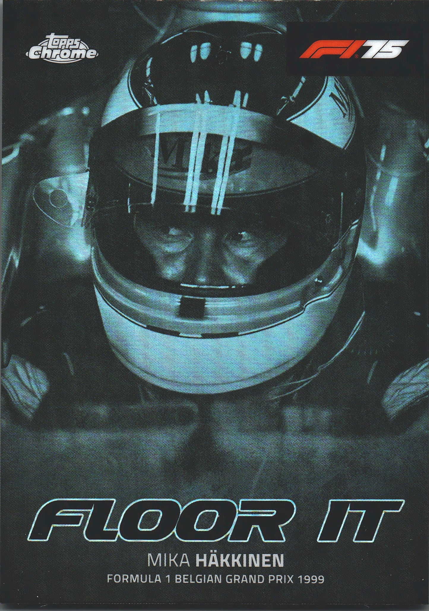 2025 Topps Chrome Formula 1 Floor It Mika Hakkinen #FI-8 McLaren