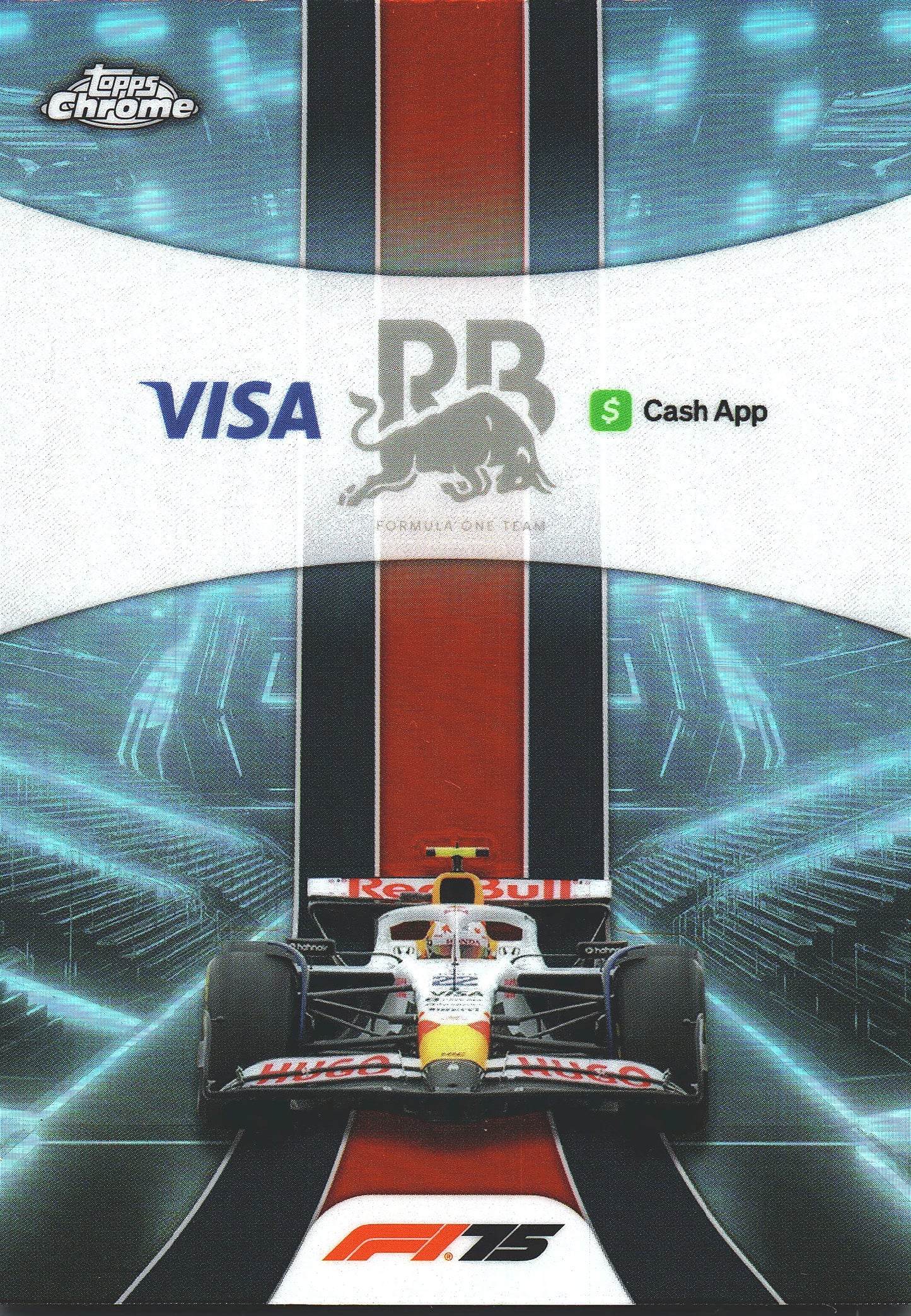 2025 Topps Chrome Formula 1 LOGO Refractor #179 Visa Cash App RB