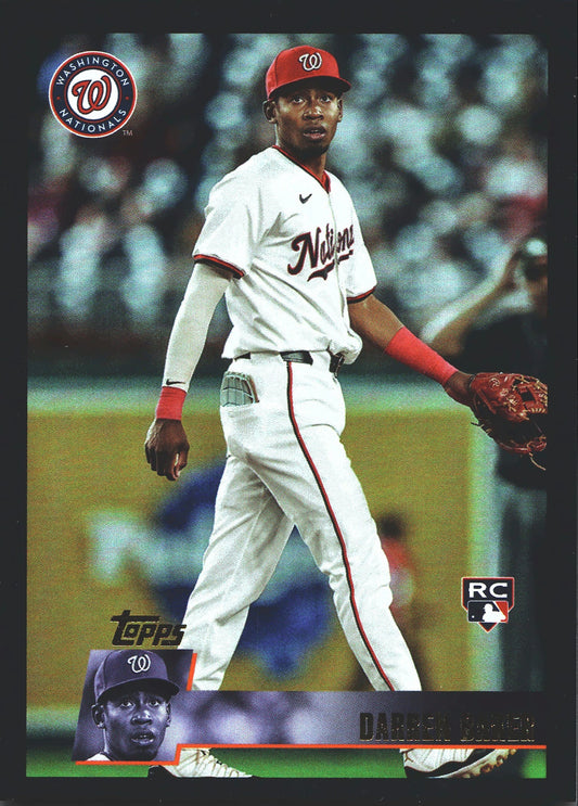 2025 Topps Archives Black Foilboard RC Darren Baker #152 Washington Nationals