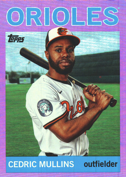2025 Topps Archives Pink Cedric Mullins #31 Baltimore Orioles