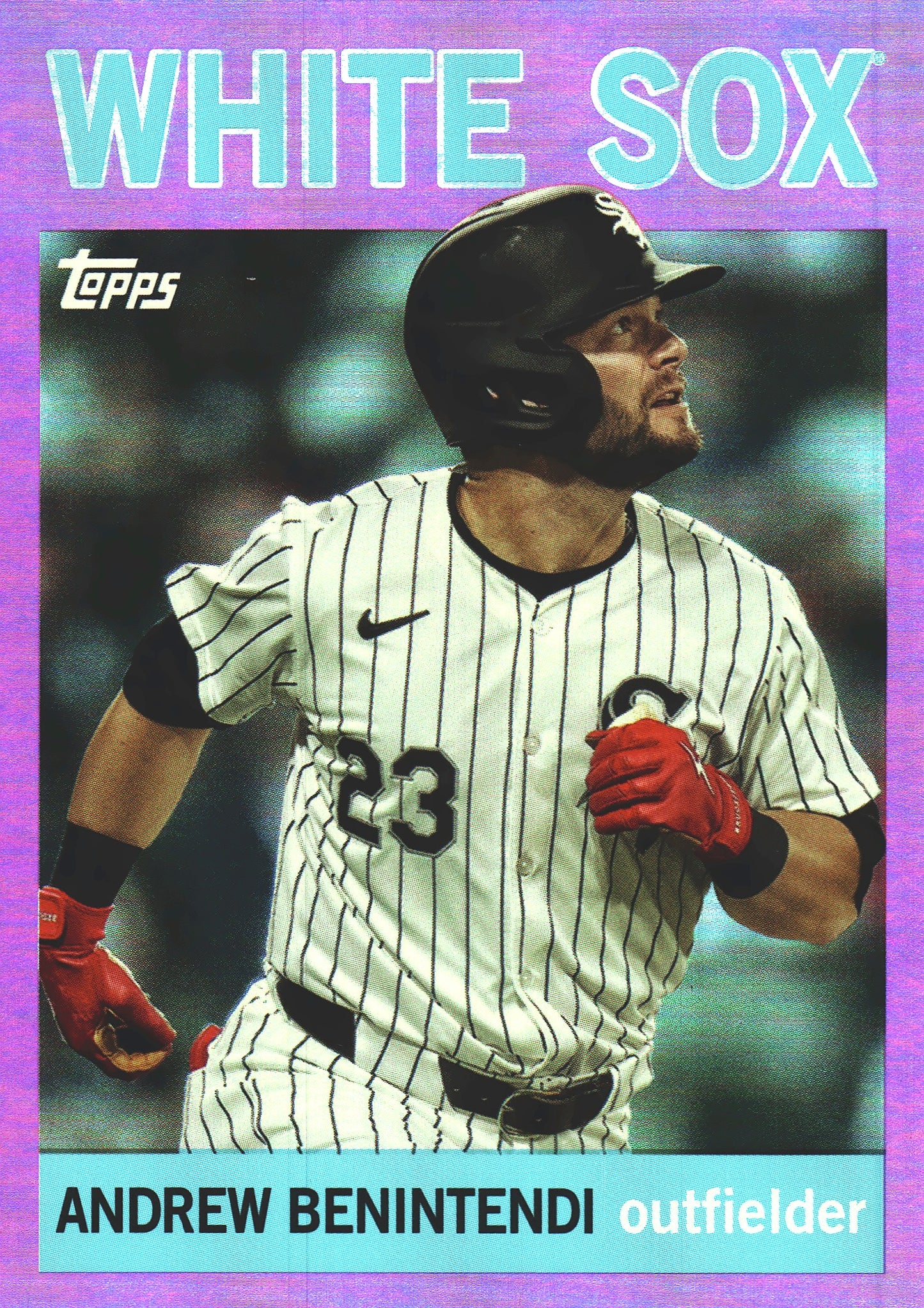 2025 Topps Archives Pink Andrew Benintendi #35 Chicago White Sox