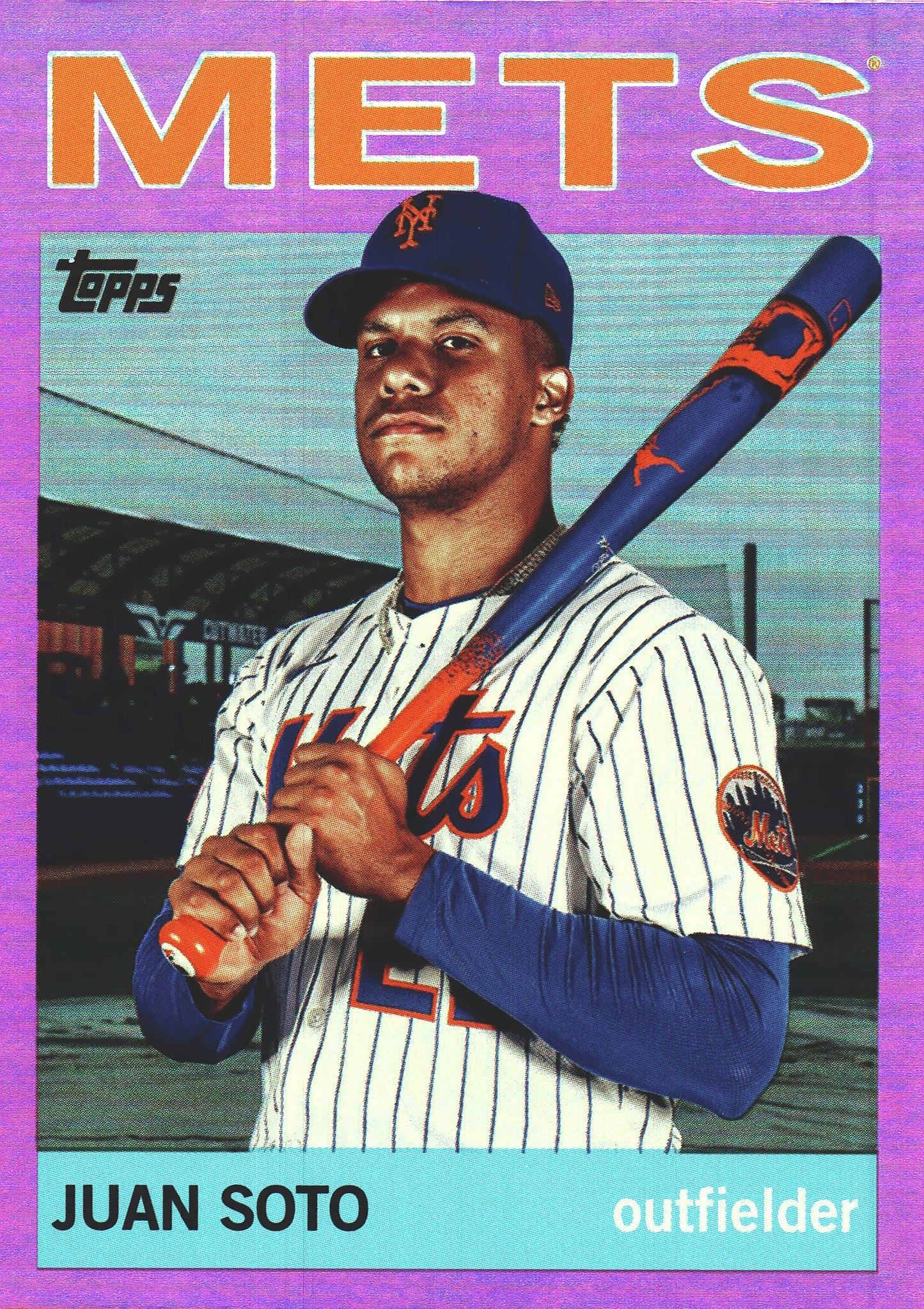 2025 Topps Archives Pink Juan Soto #50 New York Mets