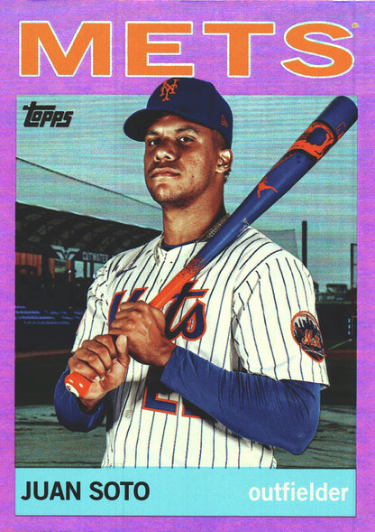 2025 Topps Archives Pink Juan Soto #50 New York Mets