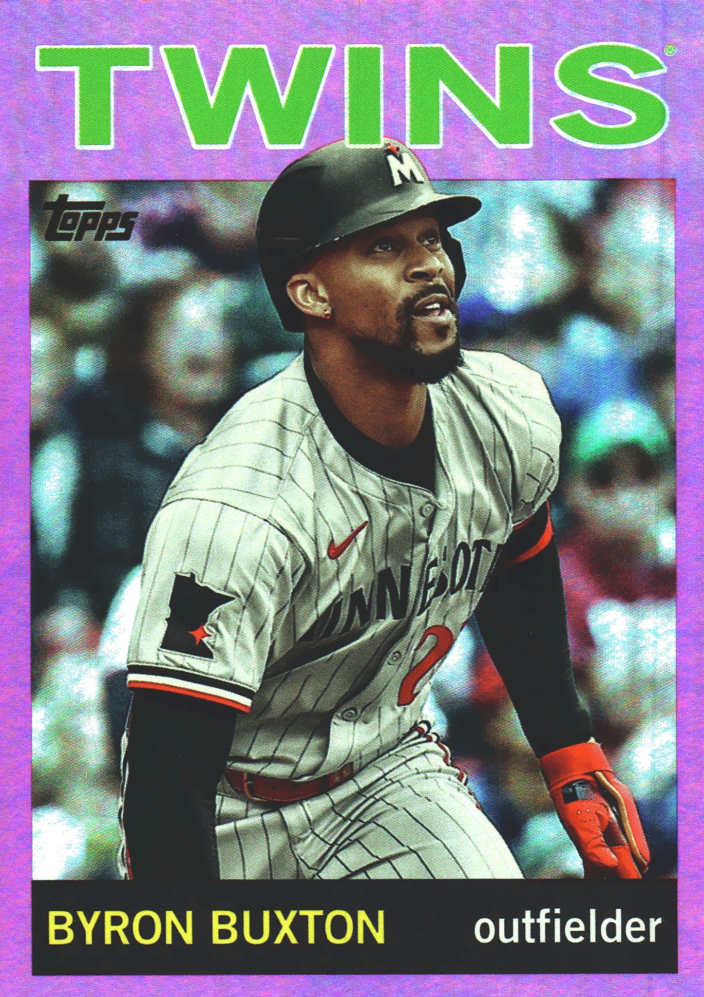 2025 Topps Archives Pink Byron Buxton #67 Minnesota Twins