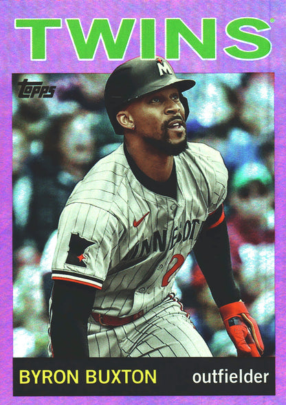 2025 Topps Archives Pink Byron Buxton #67 Minnesota Twins