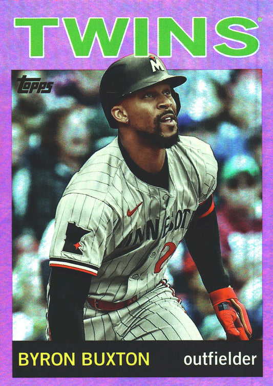 2025 Topps Archives Pink Byron Buxton #67 Minnesota Twins