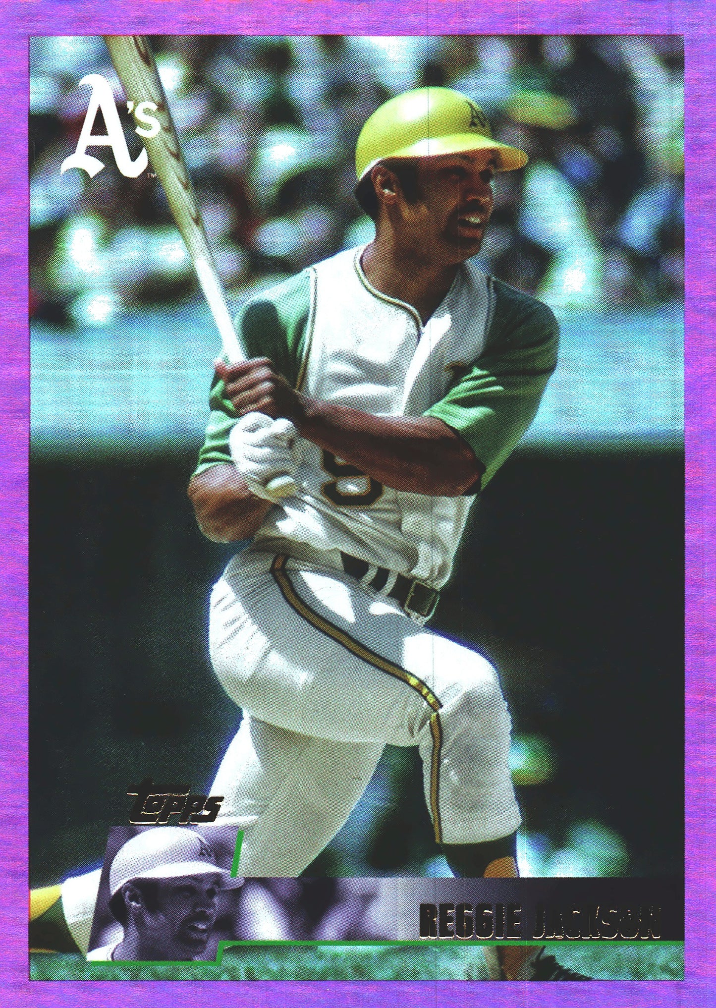 2025 Topps Archives Pink Reggie Jackson #115 Oakland Athletics