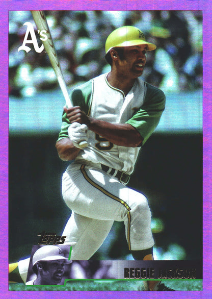 2025 Topps Archives Pink Reggie Jackson #115 Oakland Athletics