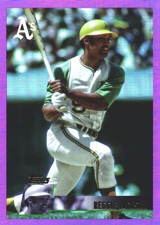 2025 Topps Archives Pink Reggie Jackson #115 Oakland Athletics
