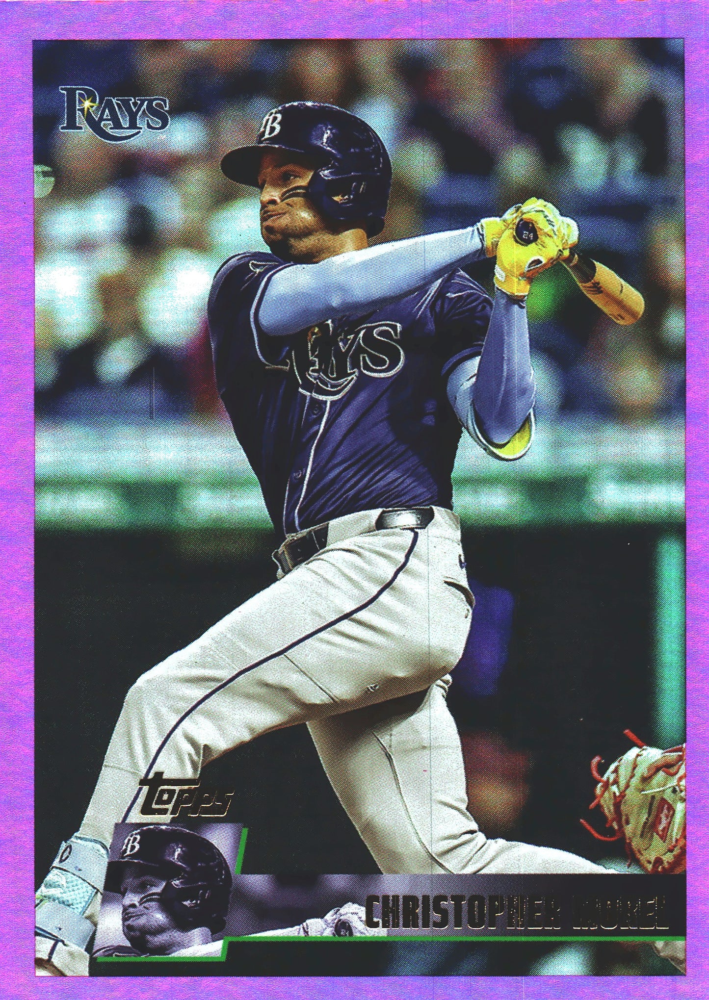 2025 Topps Archives Pink Christopher Morel #121 Tampa Bay Rays