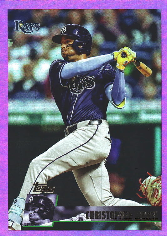 2025 Topps Archives Pink Christopher Morel #121 Tampa Bay Rays