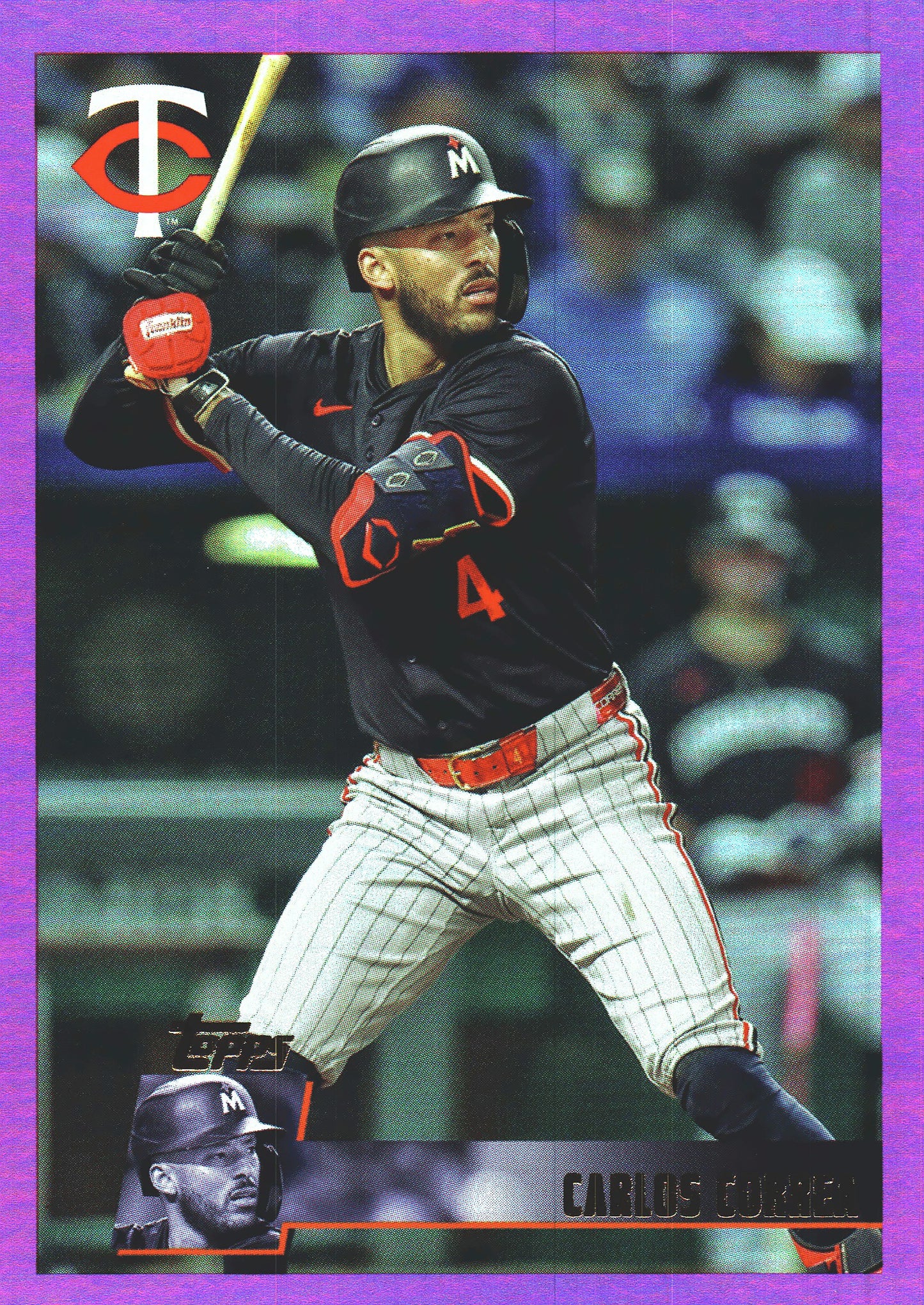 2025 Topps Archives Pink Carlos Correa #134 Minnesota Twins