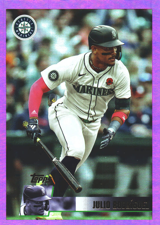 2025 Topps Archives Pink Julio Rodriguez #164 Seattle Mariners