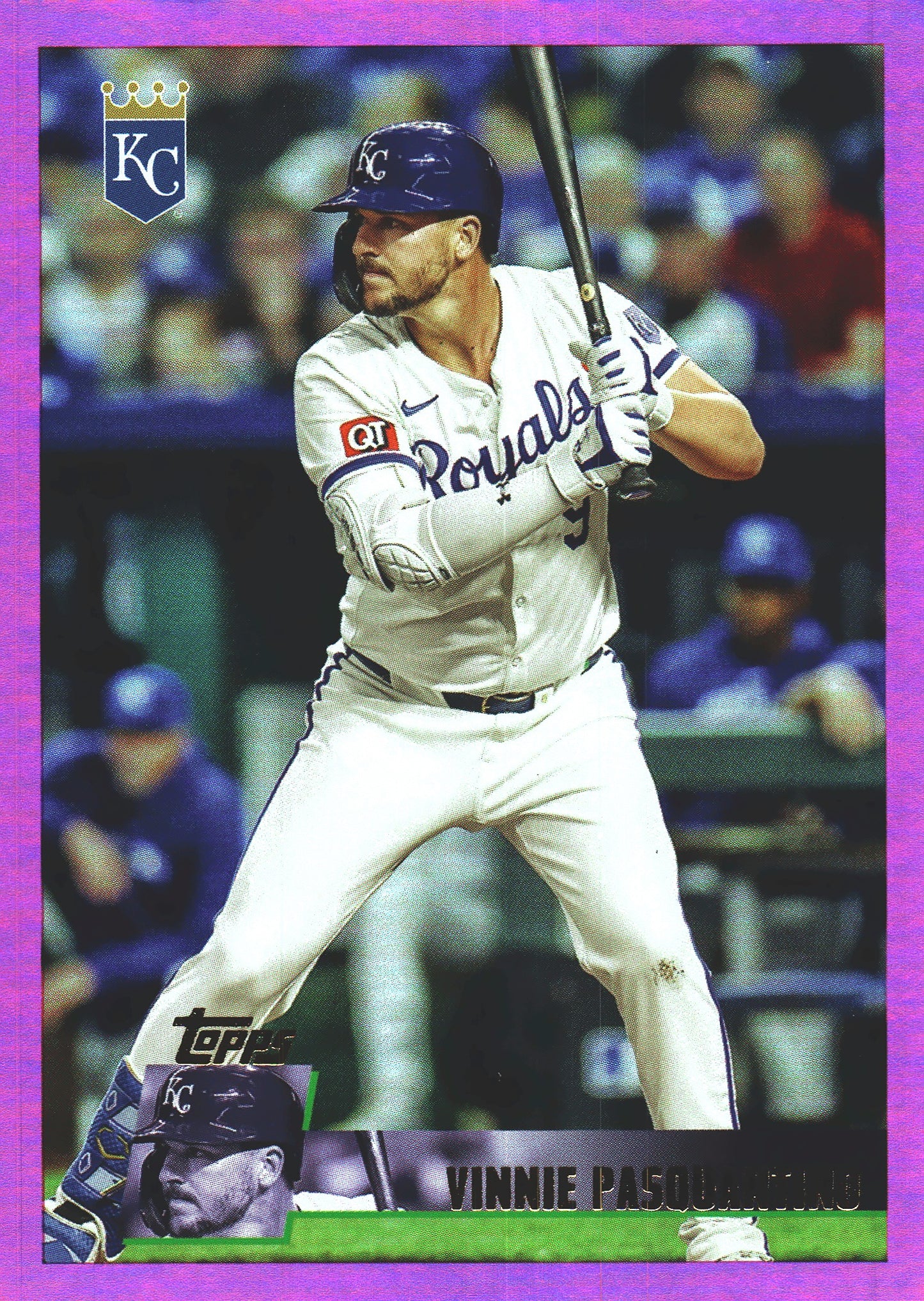 2025 Topps Archives Pink Vinnie Pasquantino #186 Kansas City Royals