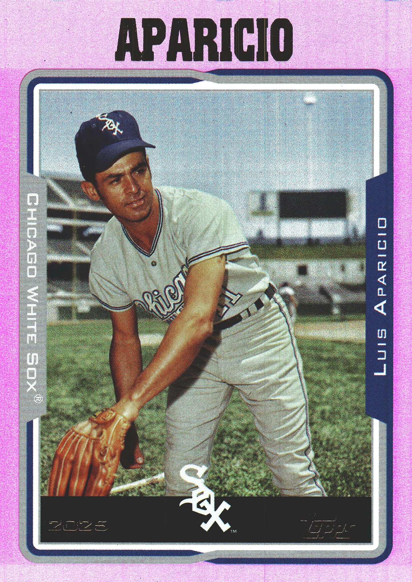 2025 Topps Archives Pink Luis Aparicio #209 Chicago White Sox