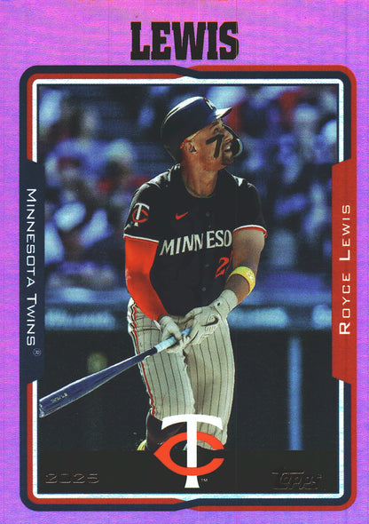 2025 Topps Archives Pink Royce Lewis #222 Minnesota Twins