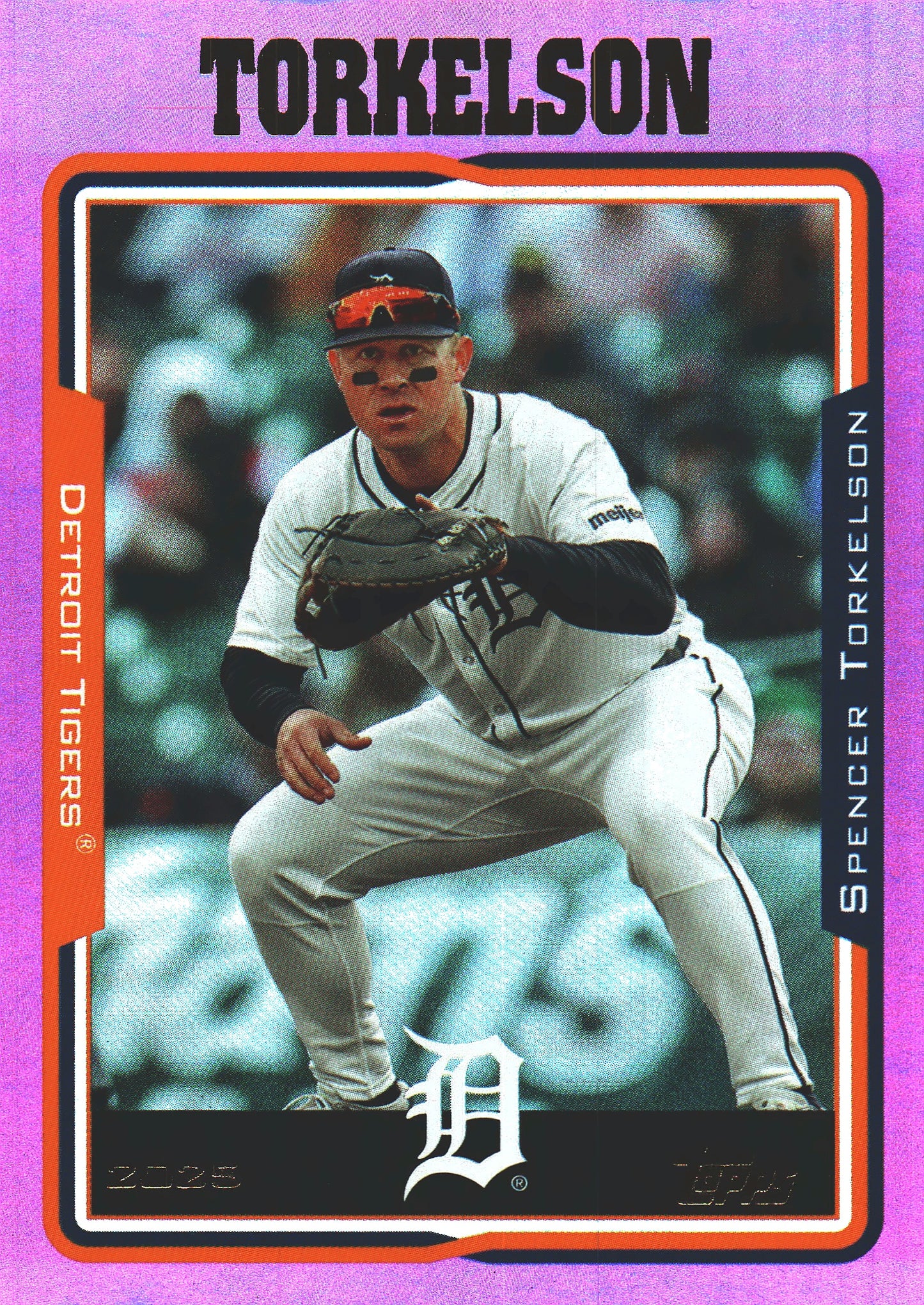 2025 Topps Archives Pink Spencer Torkelson #227 Detroit Tigers