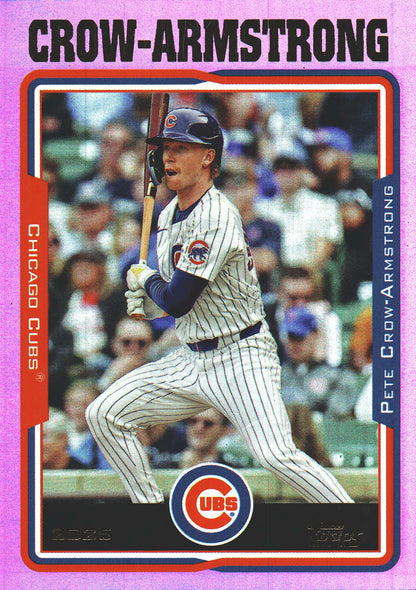 2025 Topps Archives Pink Pete Crow-Armstrong #253 Chicago Cubs