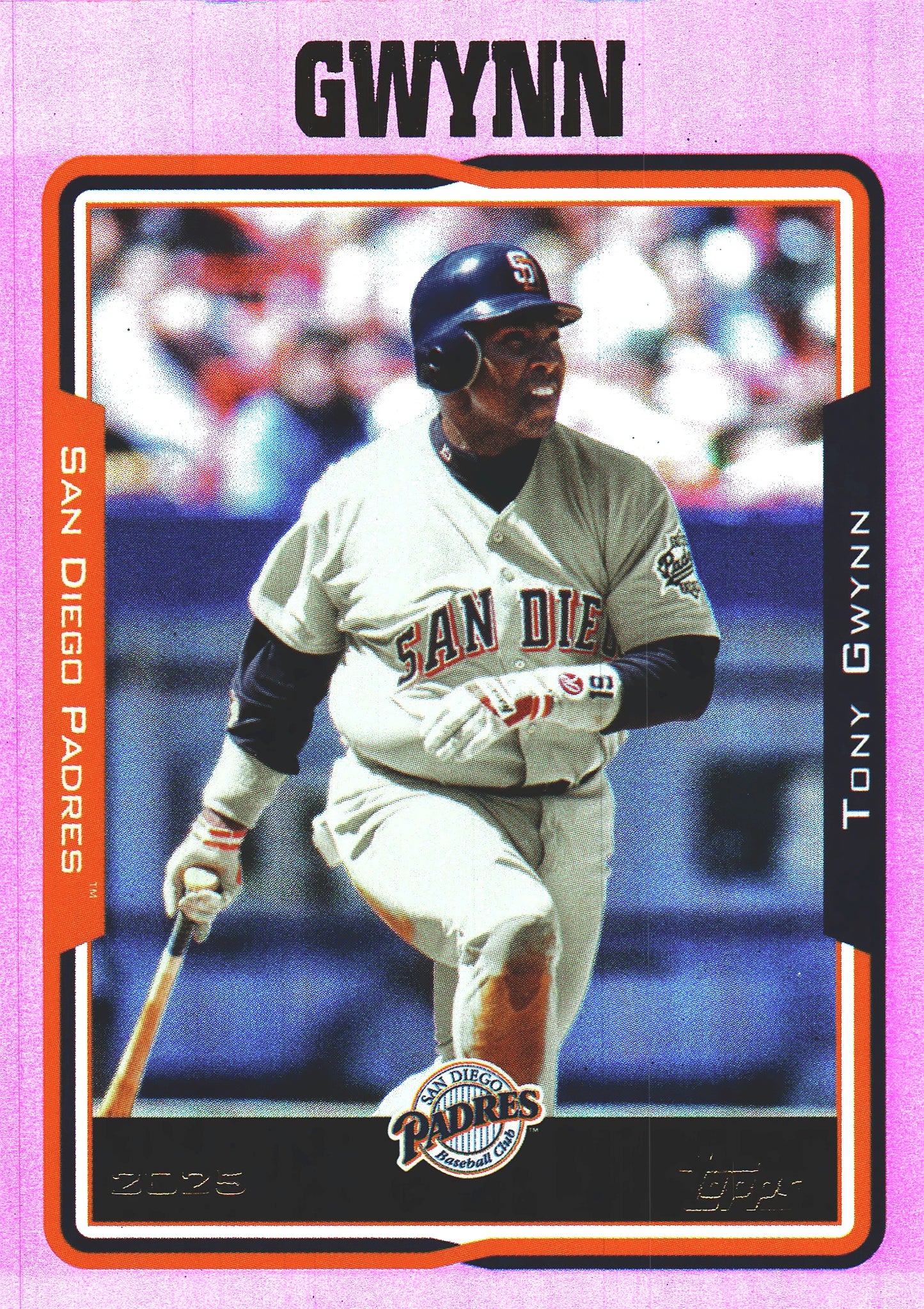 2025 Topps Archives Pink Tony Gwynn #284 San Diego Padres