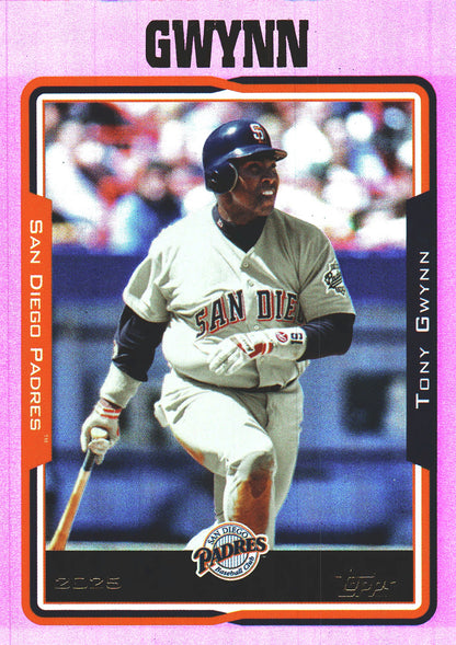 2025 Topps Archives Pink Tony Gwynn #284 San Diego Padres