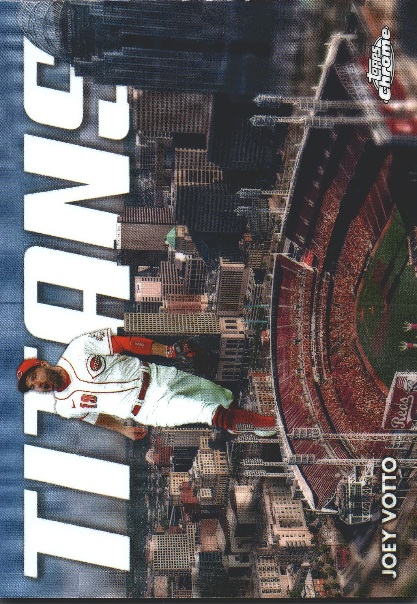 2023 Topps Chrome Update Titans Joey Votto #CT-20 Cincinnati Reds