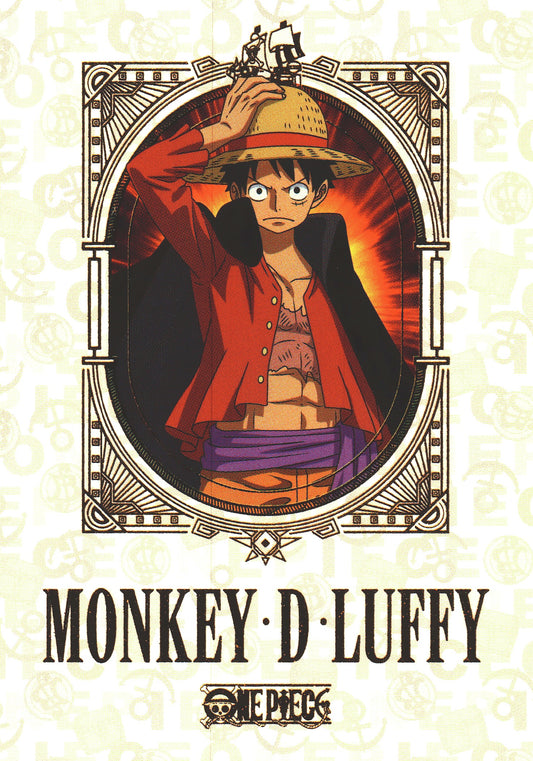2024 Panini One Piece Treasures Monkey D. Luffy Character #1