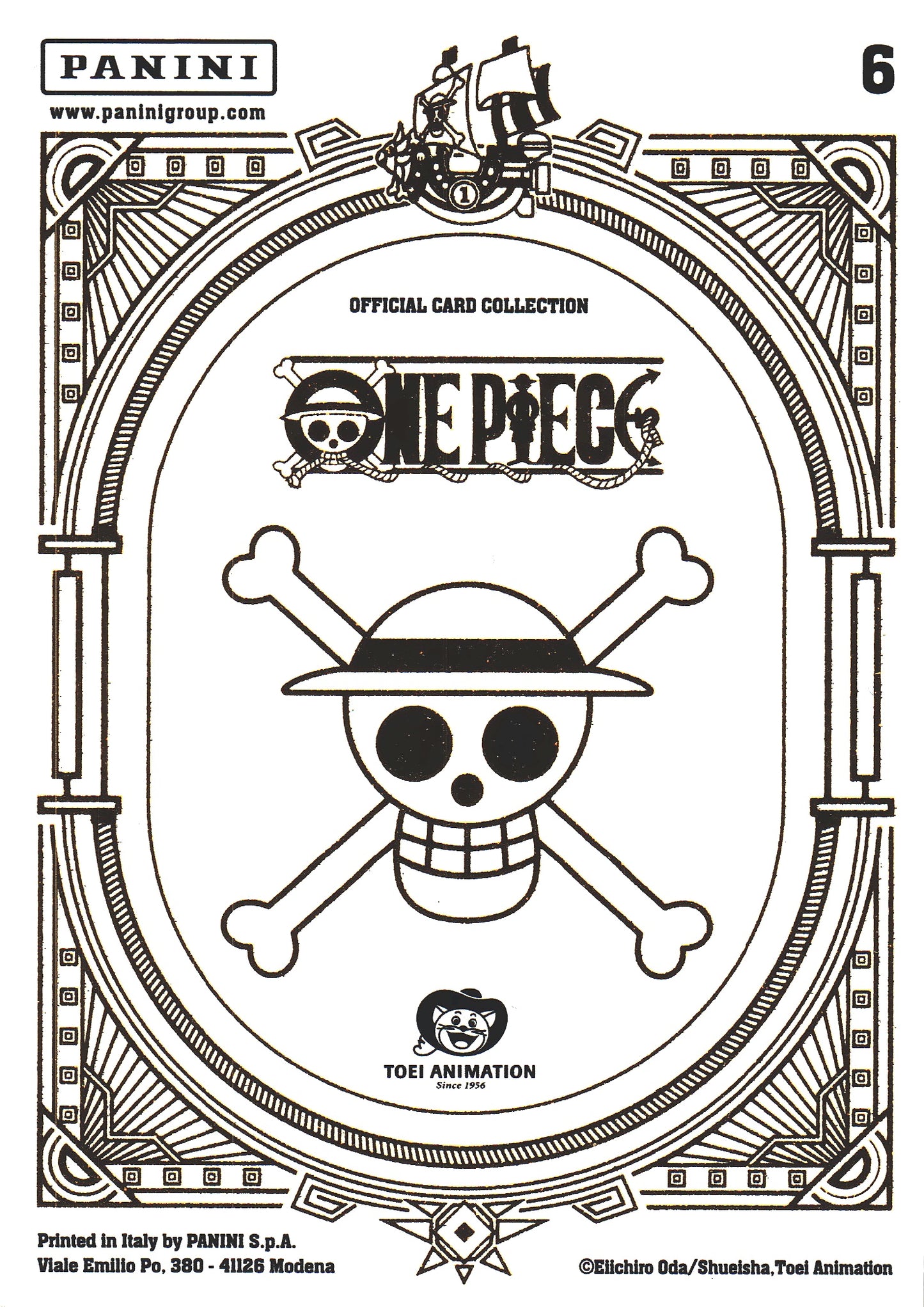 2024 Panini One Piece Treasures Tony Tony Chopper Character #6
