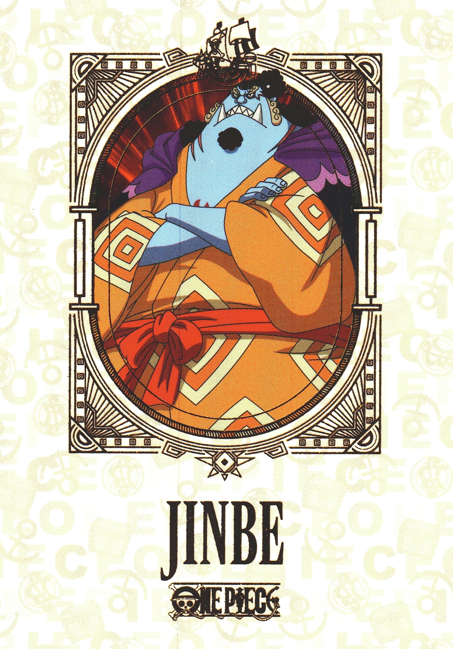 2024 Panini One Piece Treasures Jinbe Character #10