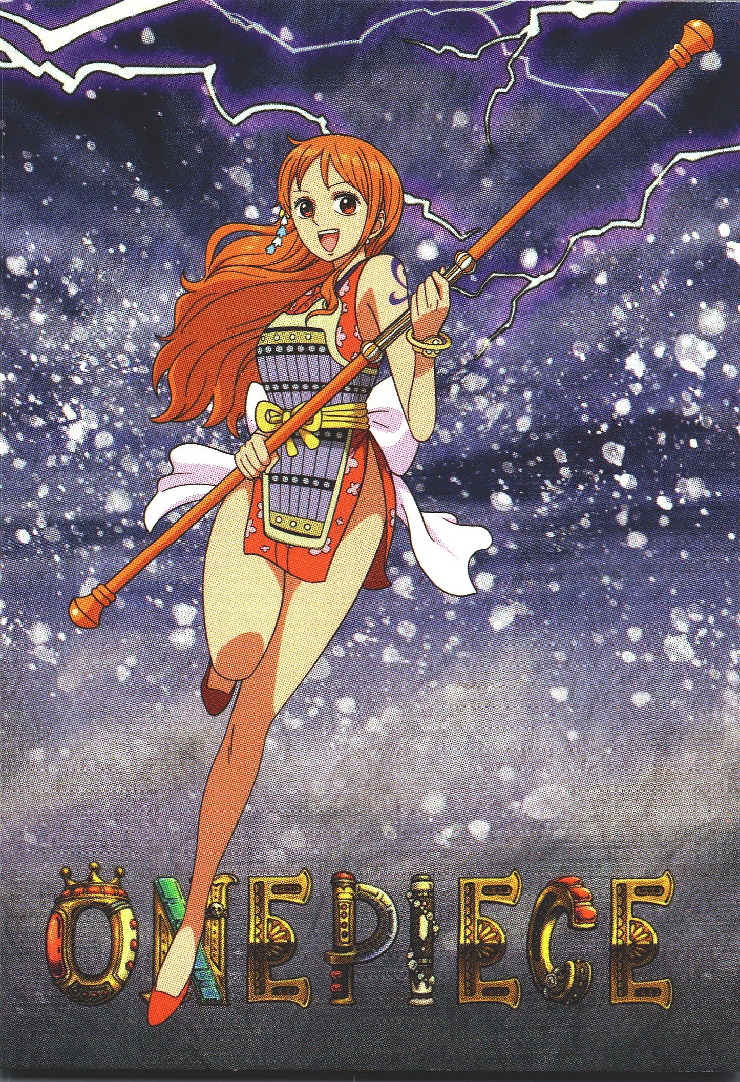 2024 Panini One Piece Treasures Nami Treasure #23