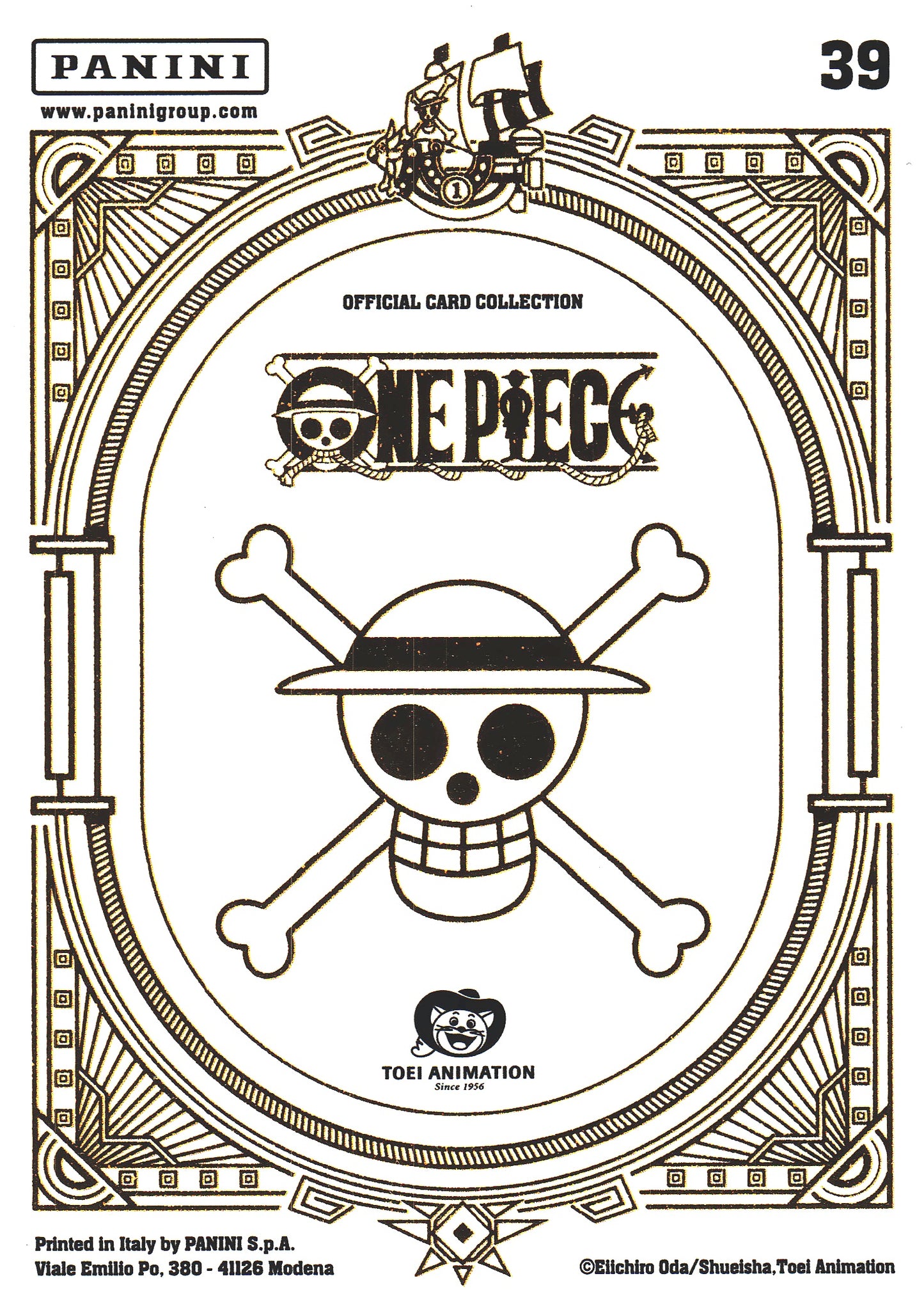 2024 Panini One Piece Treasures Brook Chibi #39