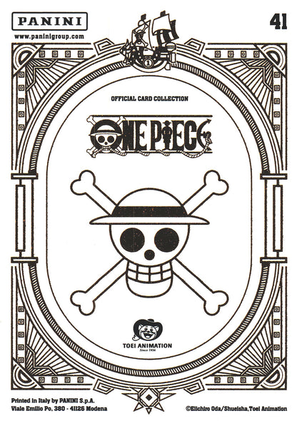 2024 Panini One Piece Treasures Luffy Silver #41