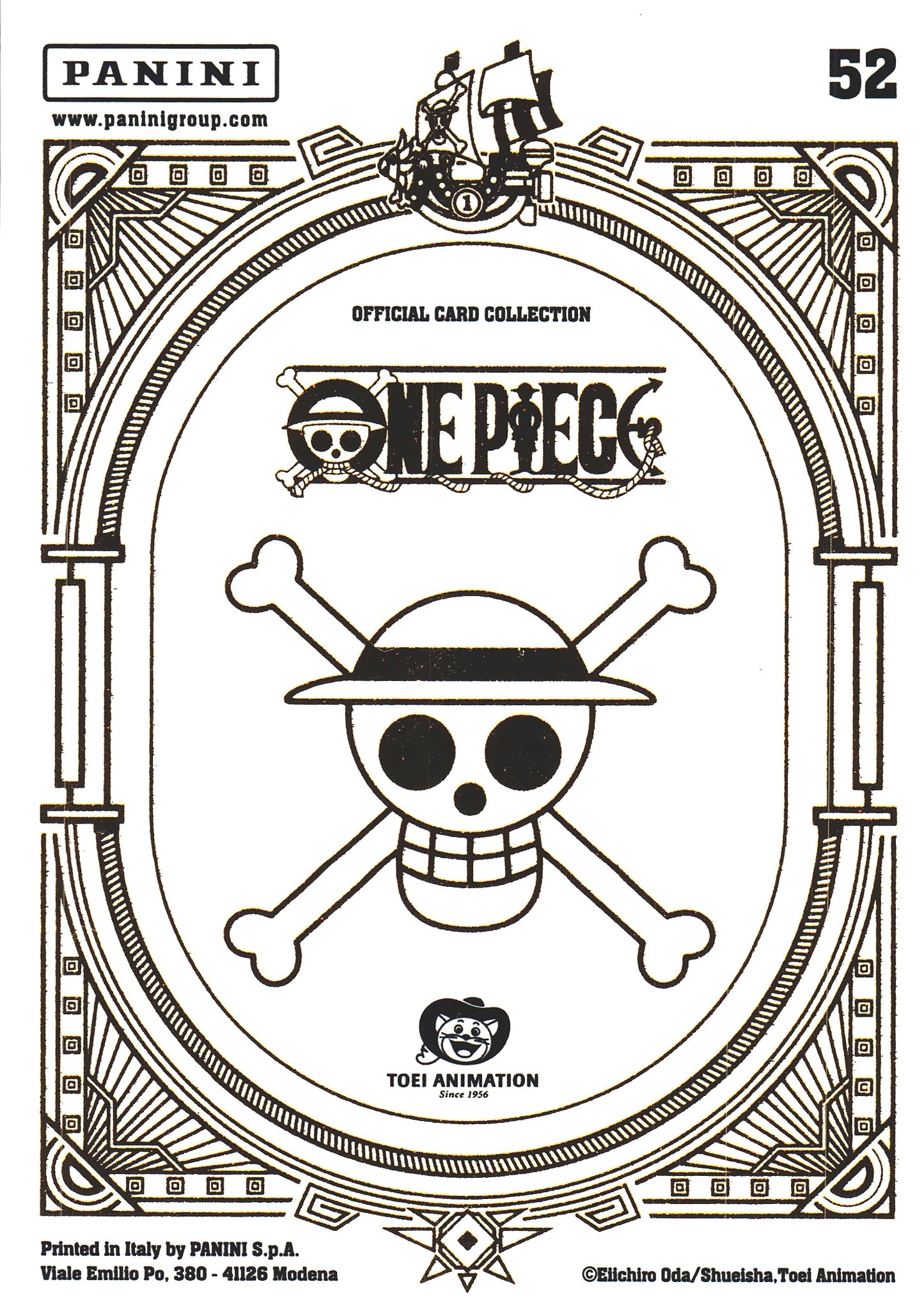 2024 Panini One Piece Treasures Roronoa Zoro Wanted #52