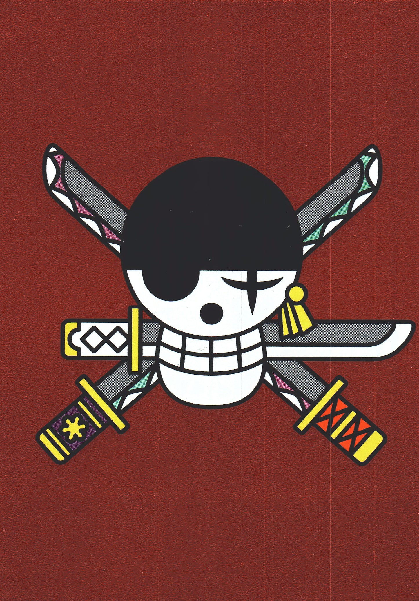 2024 Panini One Piece Treasures Zoro Sabres Jolly #62