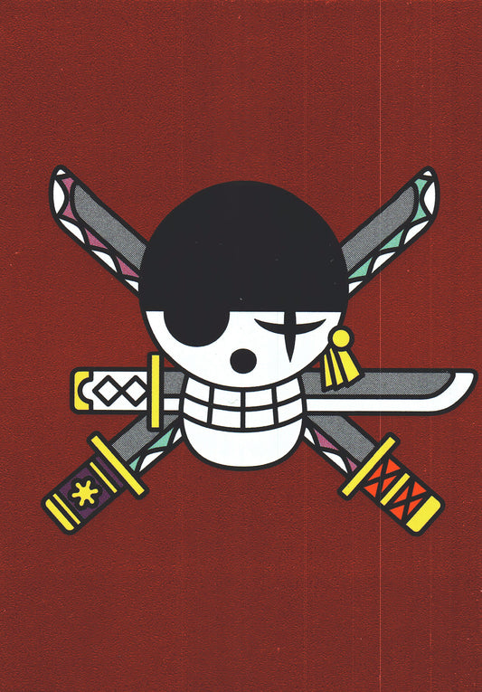 2024 Panini One Piece Treasures Zoro Sabres Jolly #62