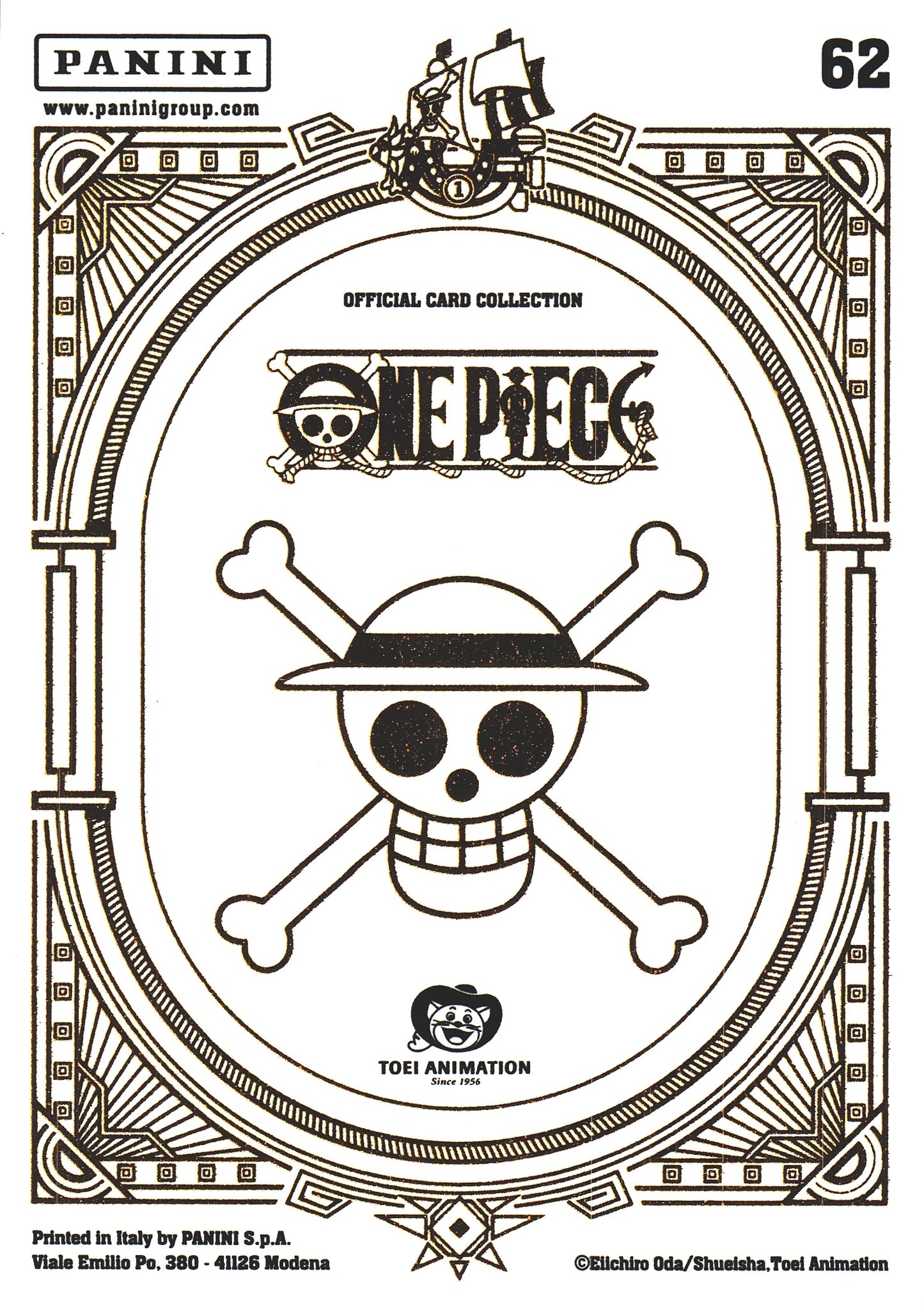 2024 Panini One Piece Treasures Zoro Sabres Jolly #62