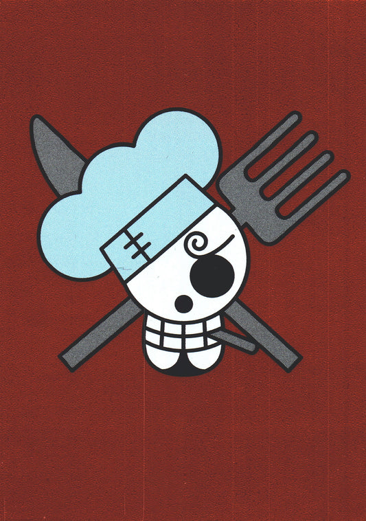 2024 Panini One Piece Treasures Sanji Fourchette Jolly #65