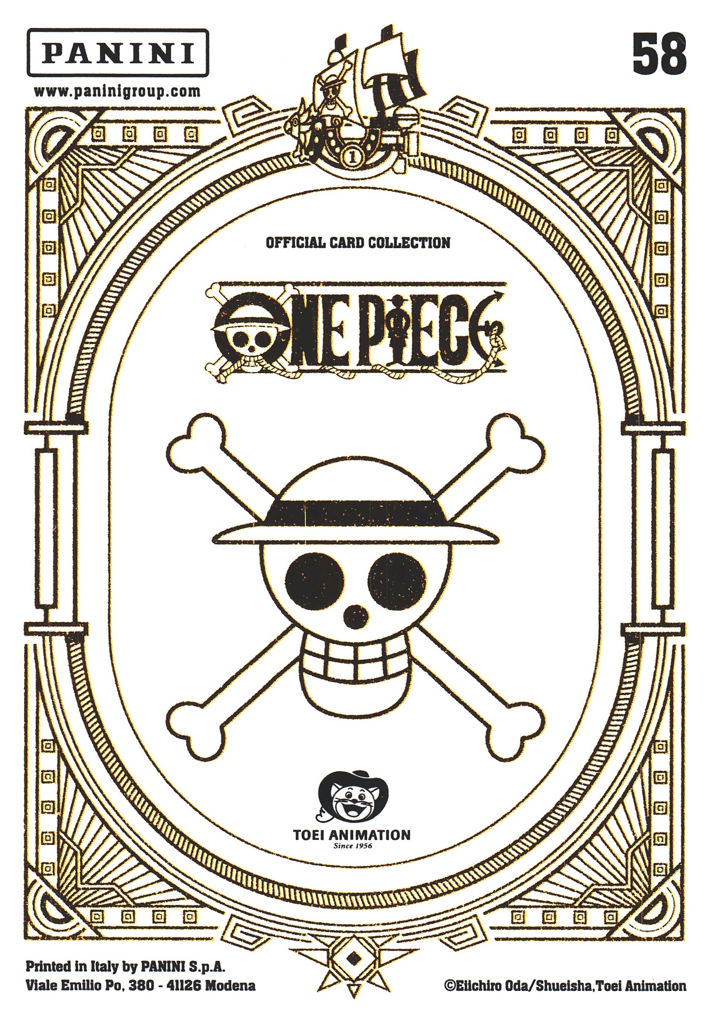 2024 Panini One Piece Treasures Wave Holo Franky Wanted #58